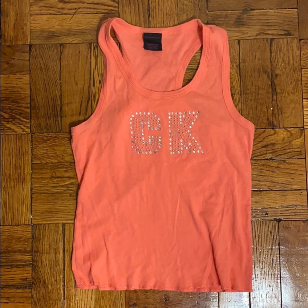 2 for $15 Calvin Klein Jeans pink tank top